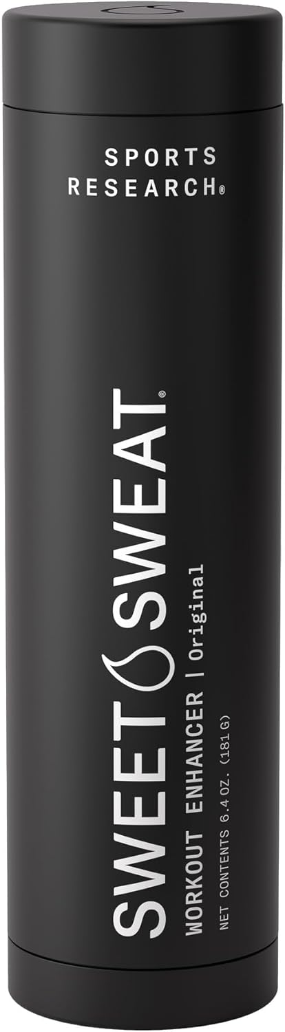 Sports Research Sweet Sweat Workout Enhancer Gel to Maximize Your Exercise & Sweat Faster – 6.4oz Stick