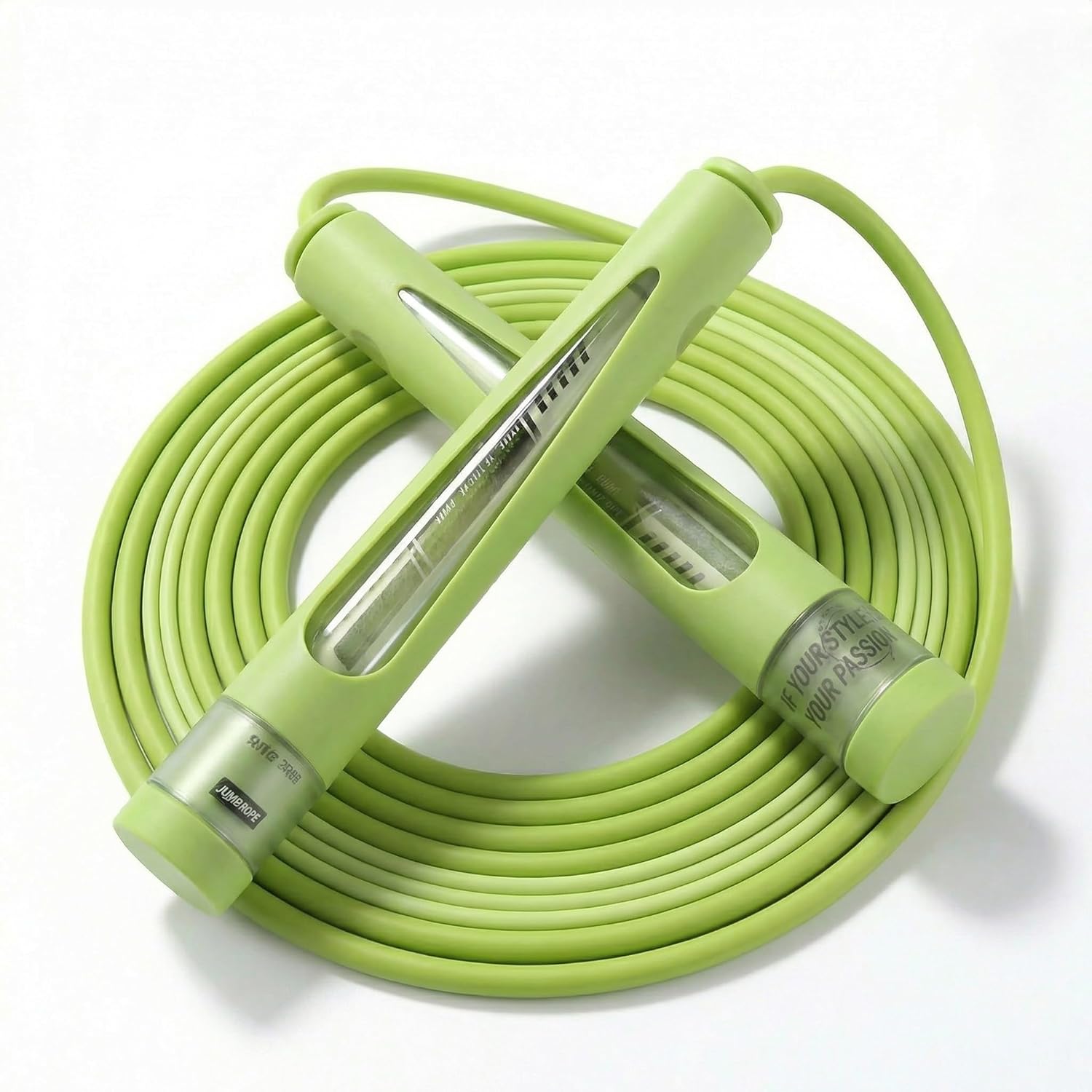 YUEDONG Adjustable Jump Rope Dual Ball Bearings,Tangle-Free 2-Section Rope,Self-Locking,Ergonomic Handles for Fitness,Boxing,HIIT,Men Women Kids