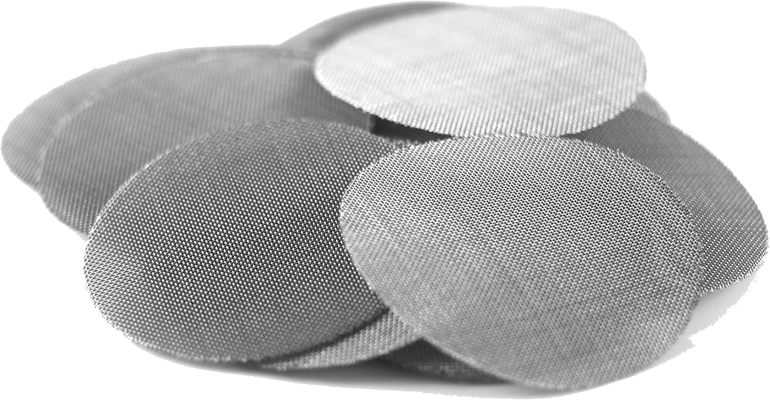 Made in The USA – 50 One Inch (1″) Stainless Steel Mesh Pipe Screen Filters (50 Pack)