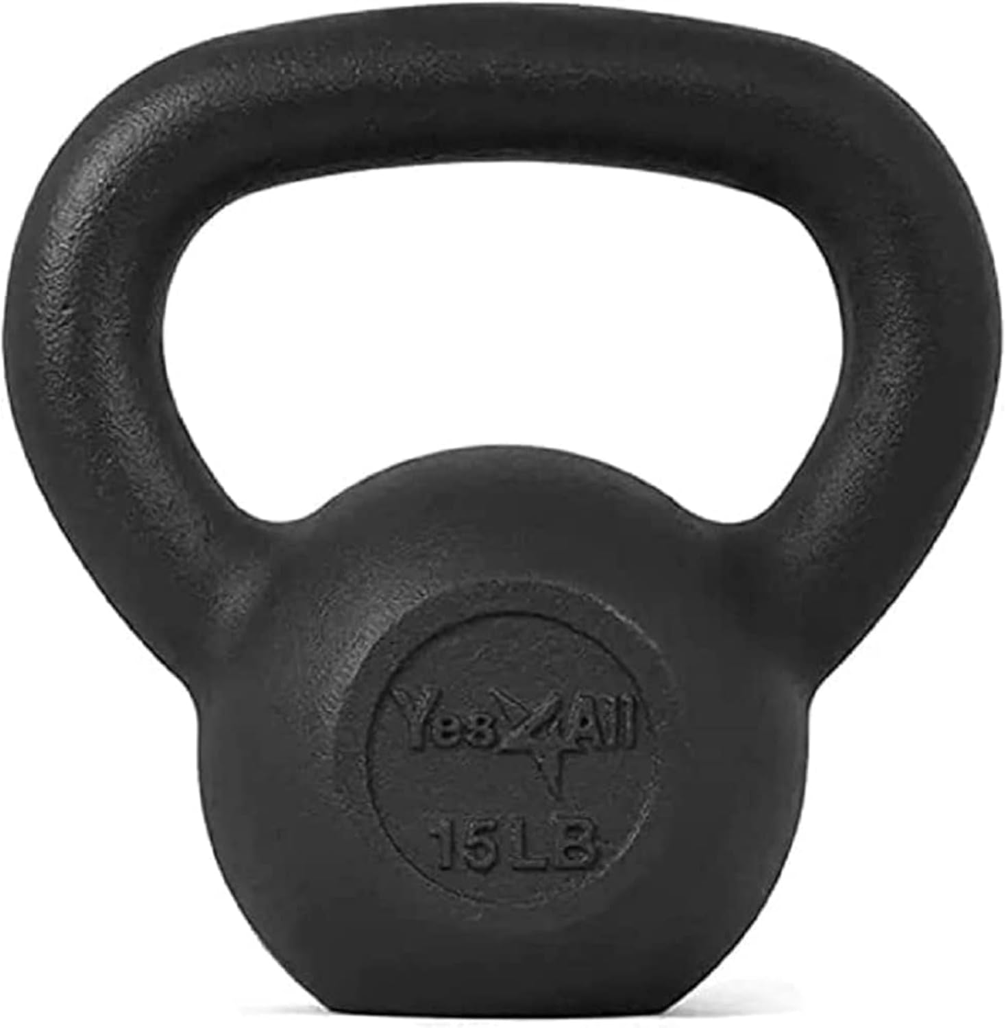 Yes4All Cast Iron Kettlebell, Strength Training Kettlebells 5-80 Lb (5,10,15,20,25,30,35,40,45,50,60,70,80 Lb) for Full Body Workout, Push up, Strength Training – Single & Kettlebell Set of 2 for Men