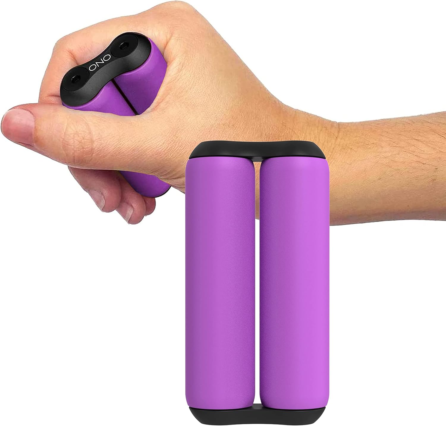 ONO Roller – Handheld Fidget Toy for Adults | Help Relieve Stress, Anxiety, Tension | Promotes Focus, Clarity | Compact, Portable Design (Purple, Junior Size – ABS Plastic)