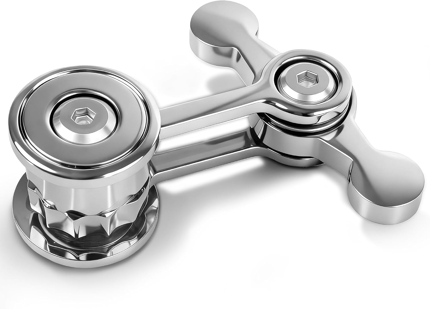 Fidget Spinner Toy for Adult Cool Gadgets Gifts for Teen Boy Metal Silent Figette Office Desk Toy Anxiety Stress Relief Item Quiet Calming Down Autism ADHD Tools Valentines Day Gifts for Him Men