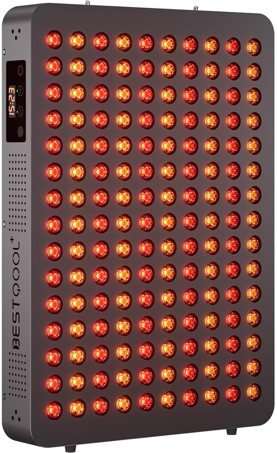 BestQool Red Light Therapy Device, 4 Wavelengths Full Body Near Infrared Red Light Therapy for Face, Elite Grade Dual Chip 150 LEDs, High Power Output Red Light Panel and Infrared Light Lamp. 250W.