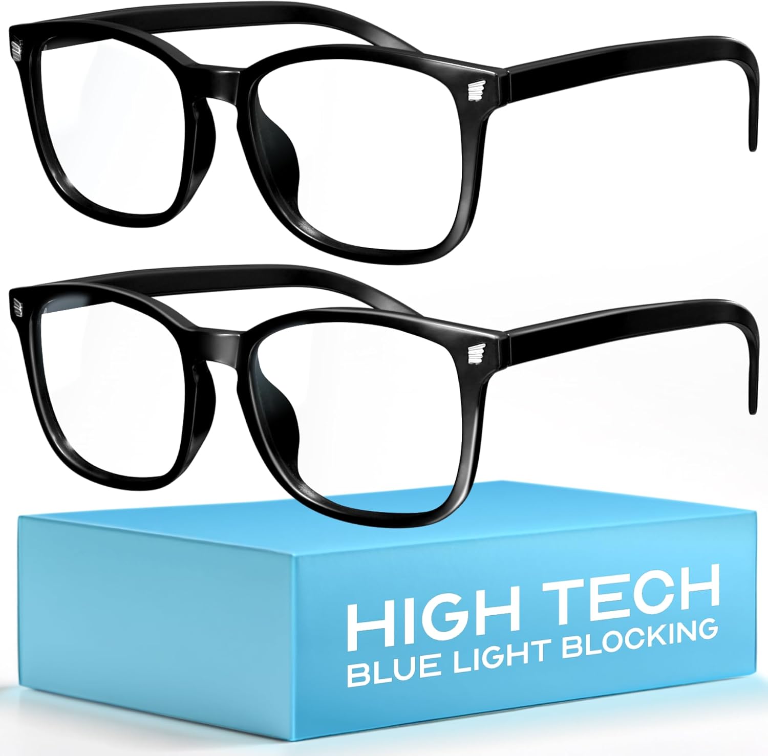 livho High Tech Blue Light Glasses – Advanced Blue Light Blocking Computer Glasses – Screen Fatigue & UV Protection