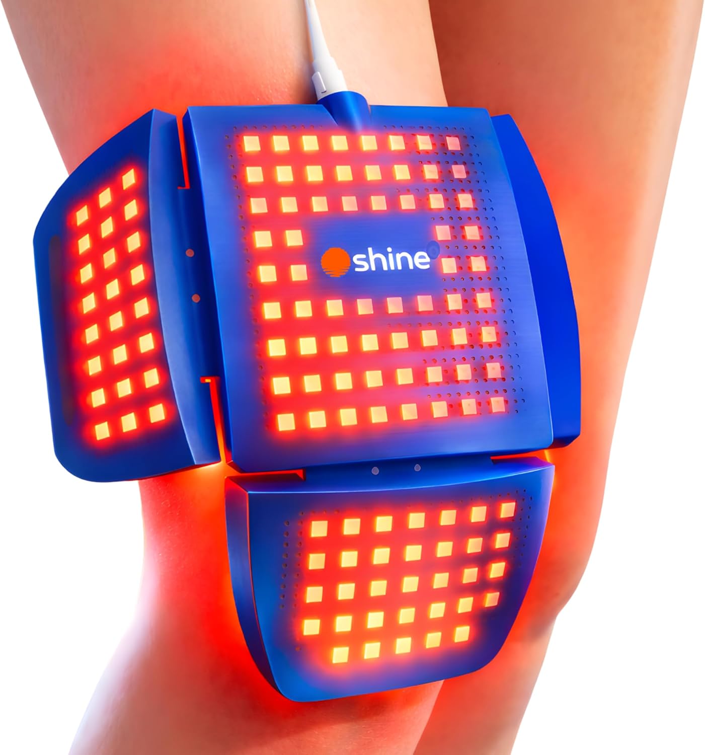 Red Light Therapy Panel for Knee, Back, Hip, Hand and Shoulder Relief – Infrared Red Light Therapy for Body with Foldable Design Embracing Injured Areas – Infrared Light Therapy Flex by Shine