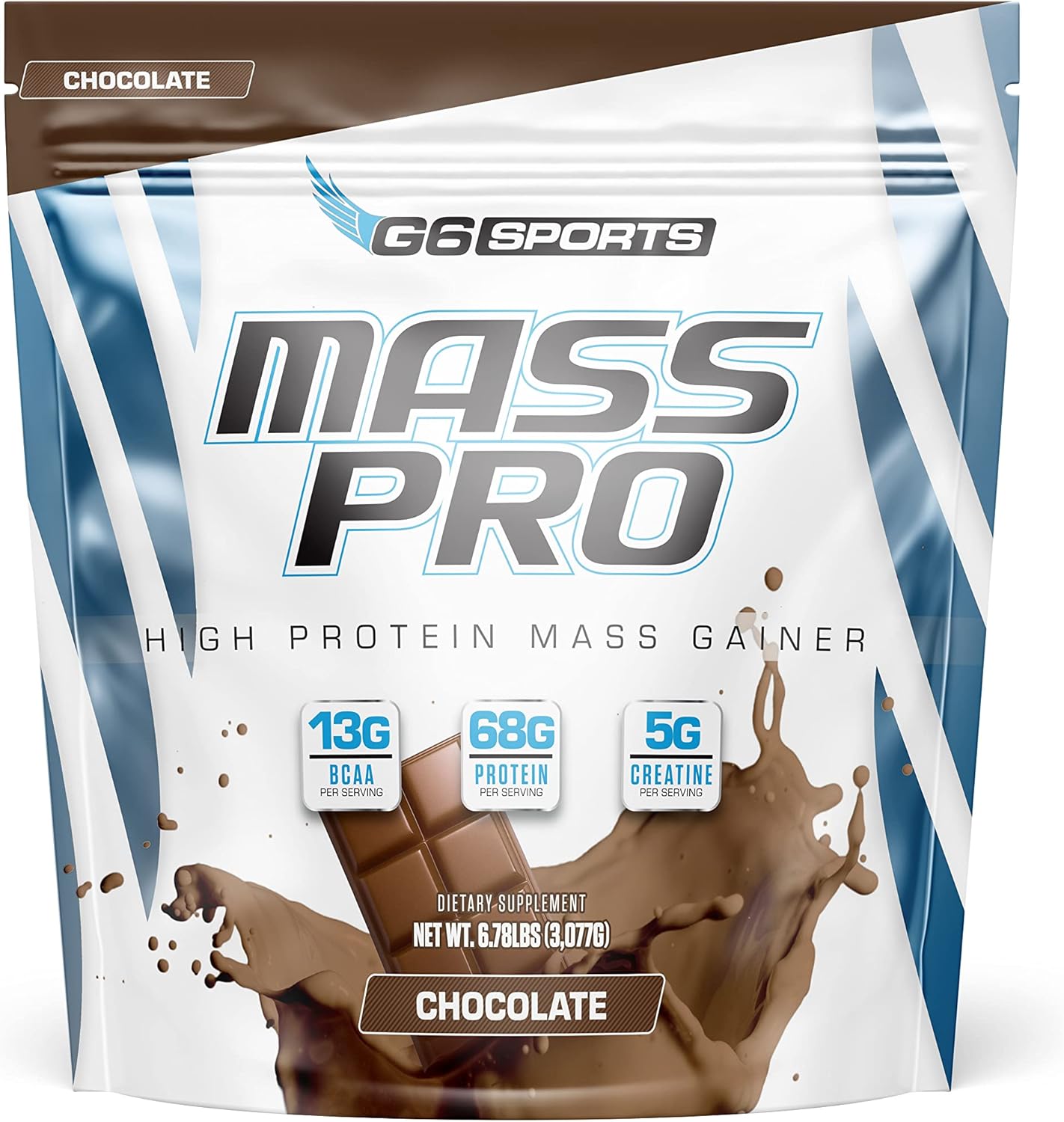 G6 Sports Nutrition Mass Pro High Protein Mass Gainer