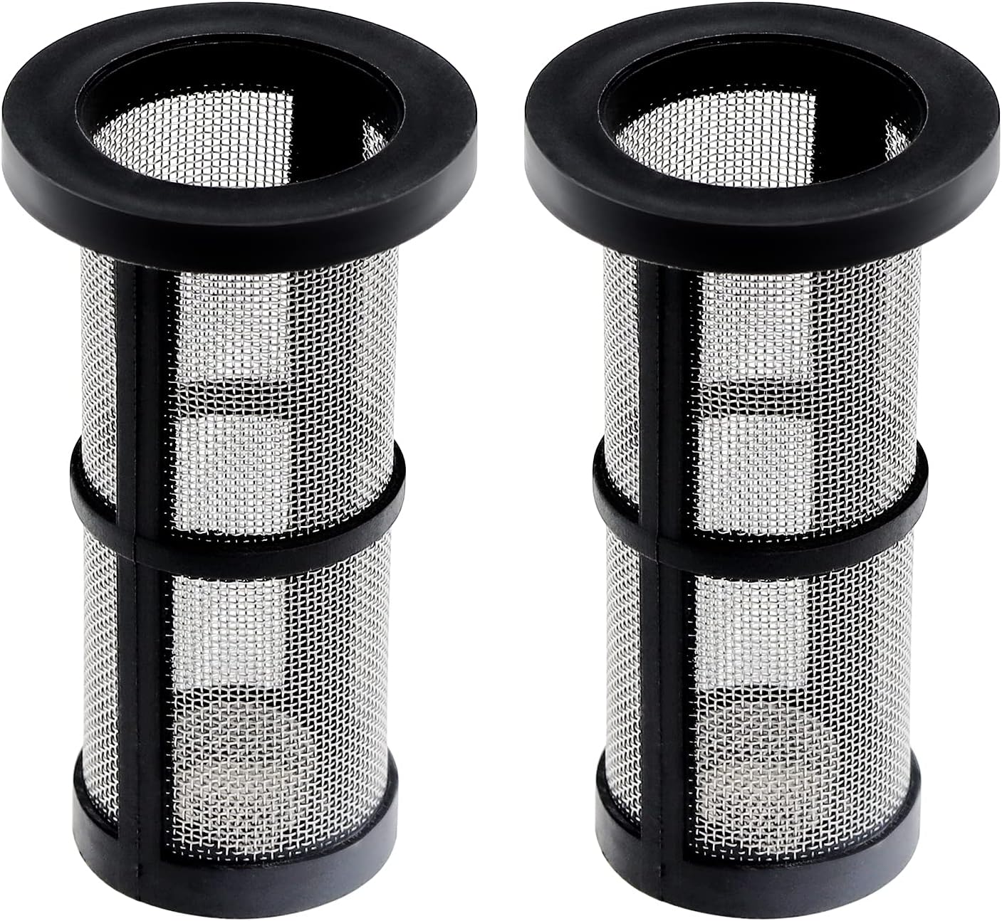 Funmit in-Line Filter Screen 48-222 Replacement for Zodiac Polaris 180, 280, 380, 3900 Model Pool Cleaner in-Line Filter Screen 48-222 (2 Pack)