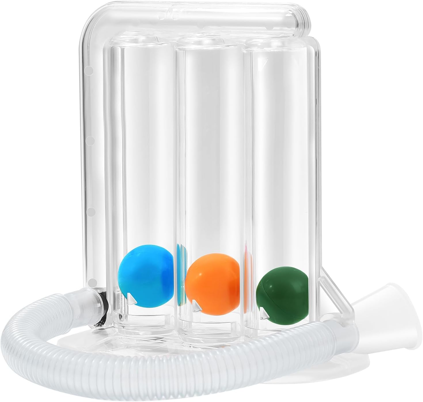 Breathing Exercise Device for Lungs, Exerciser, Non-Measuring – Breathing Trainer, 3‑Ball Design for Gentle Breathing Training & Recovery Support, Easy to Clean