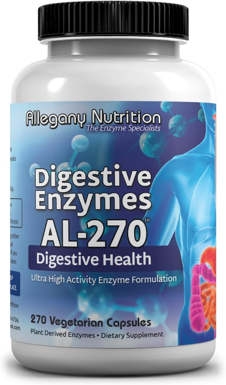 Gluten Free Digestive Enzymes – 270 Count