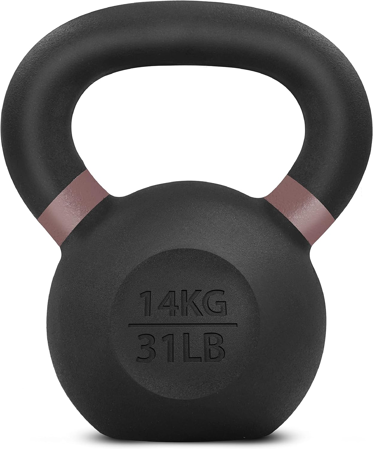 Yes4All Powder Coated Kettlebell, Cast Iron Core Kettlebells with Non-Slip Handle & Flat Bottom for Conditioning, Heavy Duty for Strength Training, 9lb to 71lb – Single & Pair