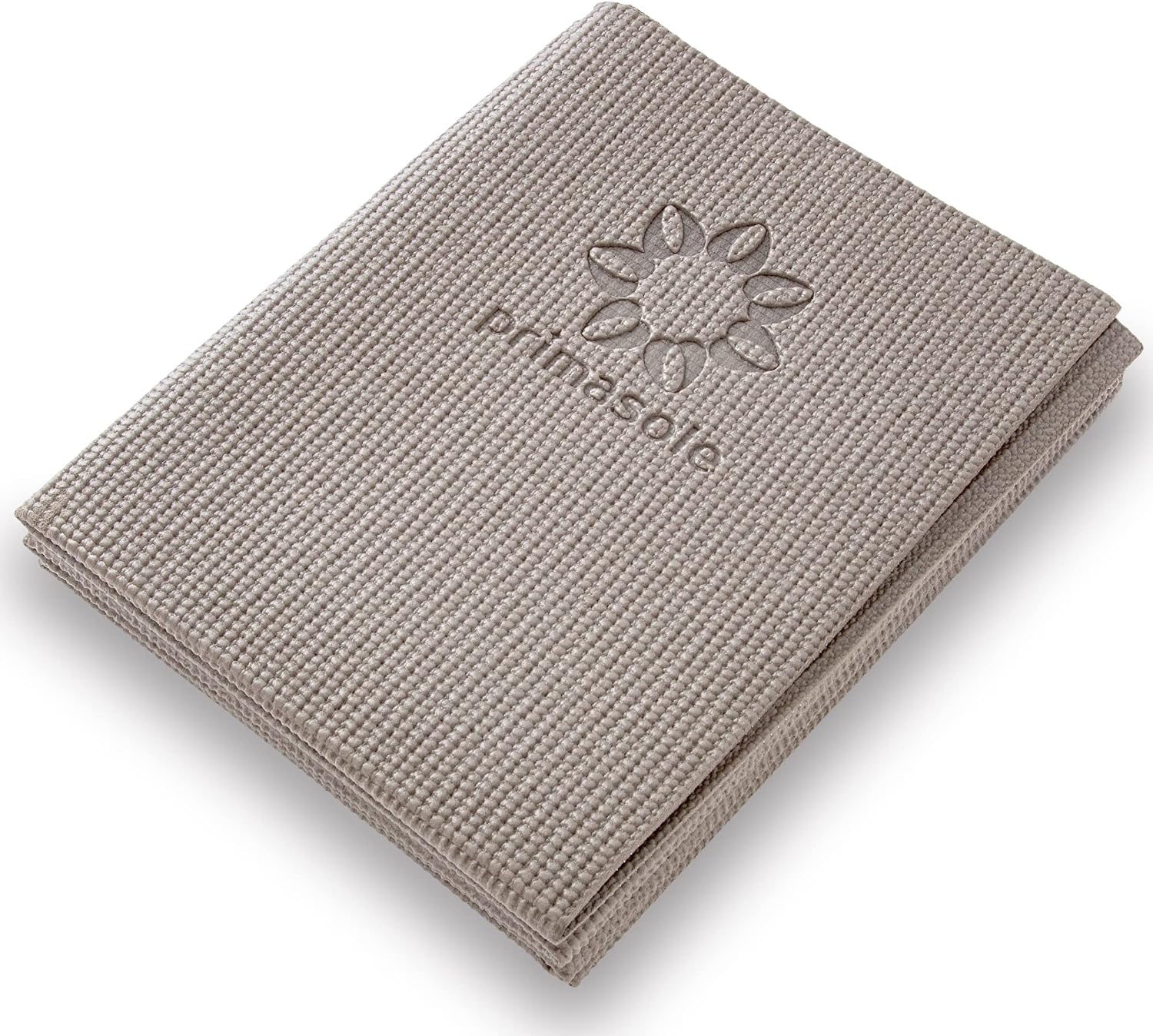 Primasole Folding Yoga Travel Pilates Mat Foldable Easy to Carry to Class Beach Park Tear resistant Travel Picnics 4mm Thick 9 Colors