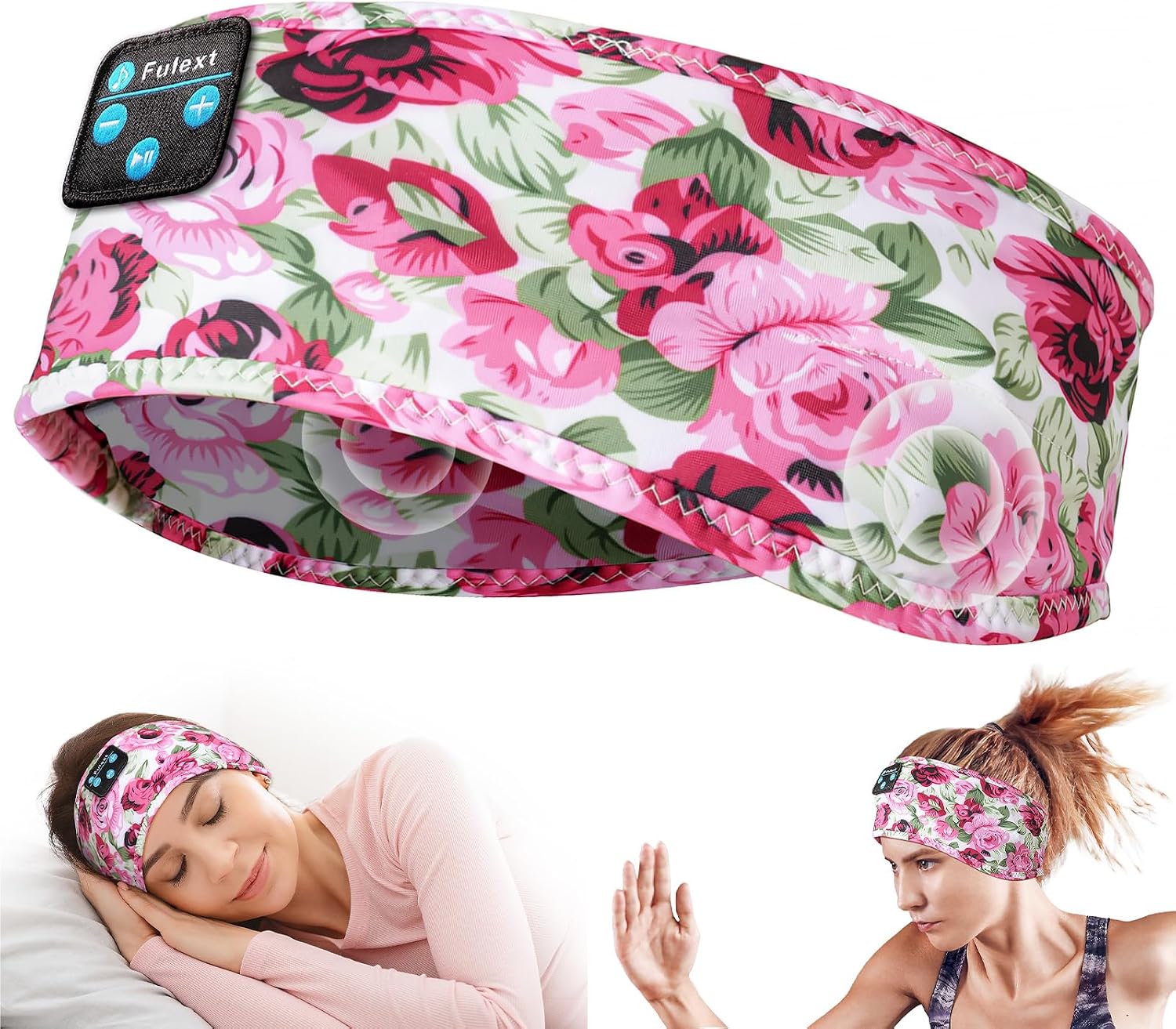 Sleeping Headphones Bluetooth Headband, Unisex-Adults Hairband Sound, Long Play Time, Perfect for Sleeping, Relaxation, Meditation, Travel, Yoga, Running, Jogging, Gift